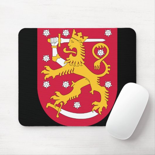 Finlandemblem Mousepad (Mit Mouse)