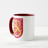 Finlandemblem Tasse (Vorderseite Links)