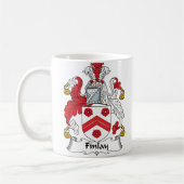Finlay-Familienwappen Kaffeetasse (Links)