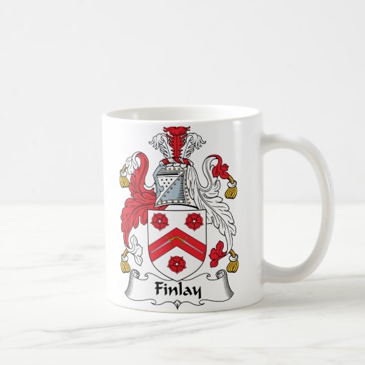 Finlay-Familienwappen Kaffeetasse (Rechts)