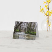 Finley Tranquility in der Frühlingszeit Denken Sie Karte (Gelbe Blume)