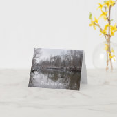 Finley Winter Reflektionen Denken Sie an Ihre Kart Karte (Gelbe Blume)