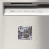 Finley Winter Snow Magnet (In Situ (Geschirrspüler))