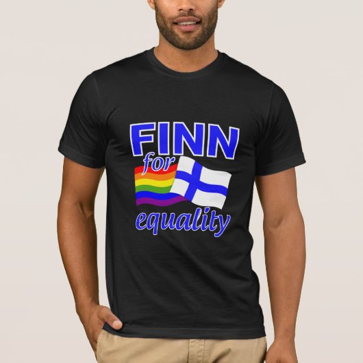 Finn 4 Equality T - Shirt (Vorderseite)