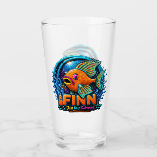 Finn der Delfin – „Reite die Wellen des Staunens“  Glas