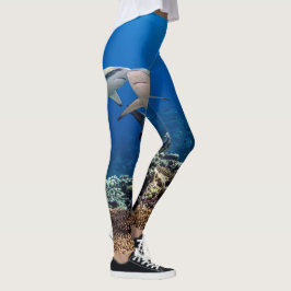 Finn Fin: Niedliches Haipaar Leggings