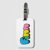 Finn Gepäckanhänger (Vorderseite Vertikal)