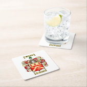 Finn (irisch) rechteckiger pappuntersetzer (Vor Ort)