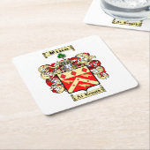 Finn (irisch) rechteckiger pappuntersetzer (angewinkelt)