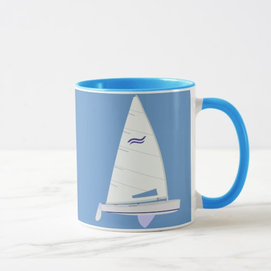 Finn-Klasse, die Segelboot läuft Tasse (Rechts)