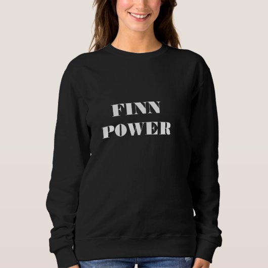 Finn-Powerschweiss-Shirt Sweatshirt (Vorderseite)