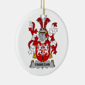 Finnegan Familienwappen Keramikornament (Rechts)
