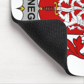 Finnegan-Familienwappen Mousepad (Ecke)