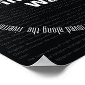 Finneganer Weckte Poster (Ecke)