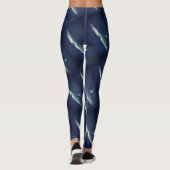 Finnen Fin: Cooles Haimuster Leggings (Rückseite)