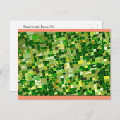 Finney Landkreis, Kansas, USA Postkarte (Vorne/Hinten)