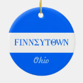 Finneytown Keramik Ornament (Hinten)