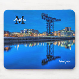 Finnieston Crane, Glasgow Mouse mat Mousepad