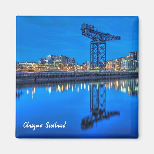 Finnieston Crane, Glasgow, Schottland Magnet (Vorne)