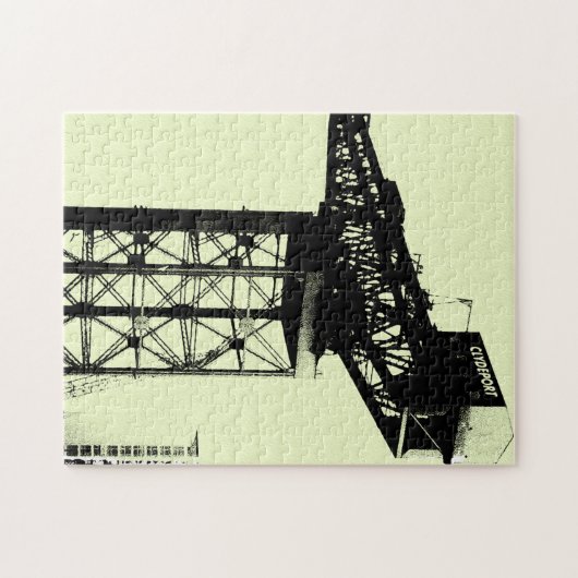 Finnieston Crane, Glasgow, Schottland Puzzle (Horizontal)