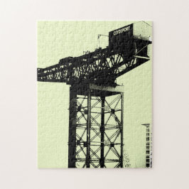 Finnieston Crane, Glasgow, Schottland Puzzle