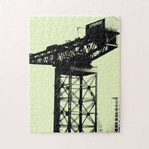 Finnieston Crane, Glasgow, Schottland Puzzle