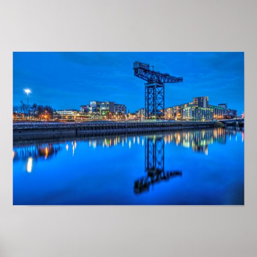 Finnieston Kran, Glasgow Poster (Vorne)