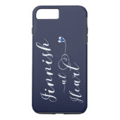 Finnisch bei Heart Mobile Phone Case, Finnland Case-Mate iPhone Hülle (Rückseite)
