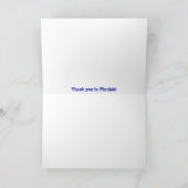 Finnisch Dankeschön Karte (Innenseite)