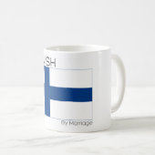 Finnisch durch Heirat Kaffeetasse (VorderseiteRechts)