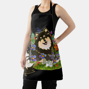 FINNISCH LAPPHUND All-Over-Print-Schürze Schürze