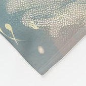 Finnisch Lapphund Dog Riding Motorrad Weihnachten Fleecedecke (Ecke)