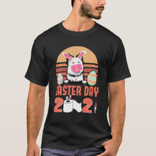 Finnisch Lapphund Hund Gesicht Maske Bunny Egg Ost T-Shirt