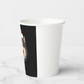 Finnisch Lapphund Ugly Sweater Christmas Classic T Pappbecher (Links)