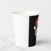 Finnisch Lapphund Ugly Sweater Christmas Classic T Pappbecher (Rechts)