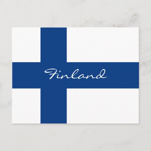 finnisch postkarte (Vorderseite)