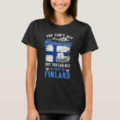 Finnisch Skandinavien Finn Finnland Susi Suomi Lap T-Shirt (Vorderseite)