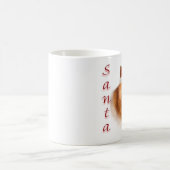 Finnisch Spitz Santa Paws Kaffeetasse (Mittel)