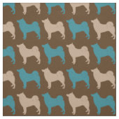 Finnisch Spitz Stoff (Muster)