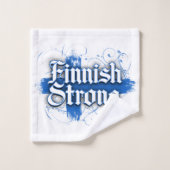 Finnisch Strong Badhandtuch Set (Waschlappen)