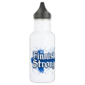 Finnisch Strong (Finnland) Edelstahlflasche (Links)
