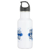 Finnisch Strong (Finnland) Edelstahlflasche (Rückseite)