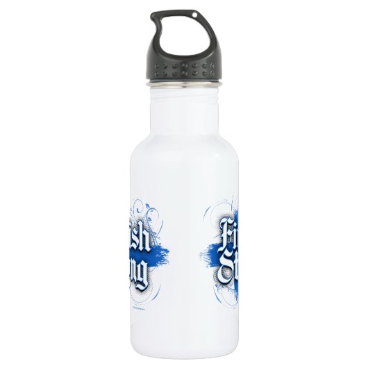 Finnisch Strong (Finnland) Edelstahlflasche (Rückseite)