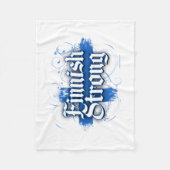 Finnisch Strong (Finnland) Fleecedecke (Vorderseite)