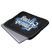 Finnisch Strong (Finnland) Laptopschutzhülle (Vorne Knopf)