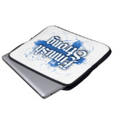 Finnisch Strong (Finnland) Laptopschutzhülle (Vorne Knopf)