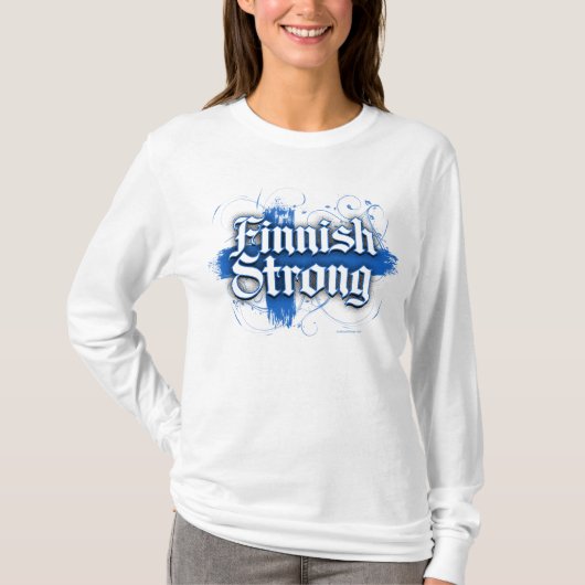 Finnisch Strong (Finnland) T-Shirt (Vorderseite)