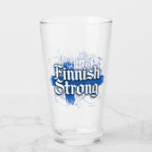 Finnisch Strong Glas (Rückseite)