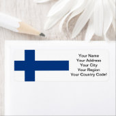 Finnische Flagge (Insitu)