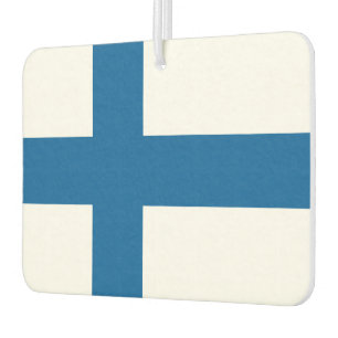 Finnische Flagge Autolufterfrischer